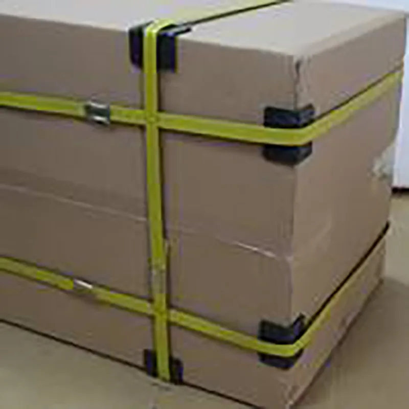 Svarta plastbandsklämmor